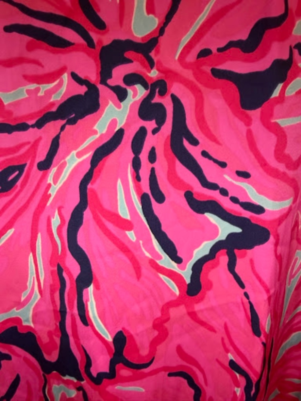 Lilly Pulitzer Floral Shift Dress -‎ Size L - Picture 8 of 8